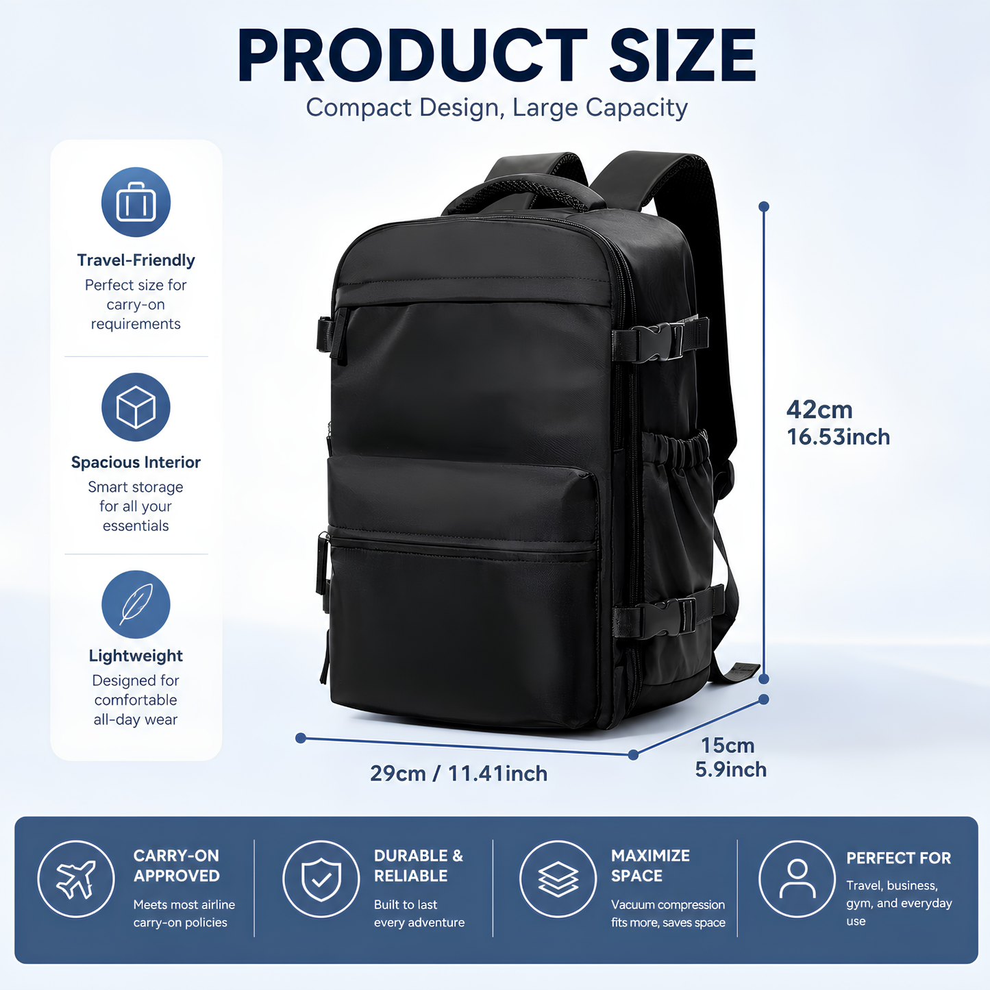 Mochila de Compresión al Vacío